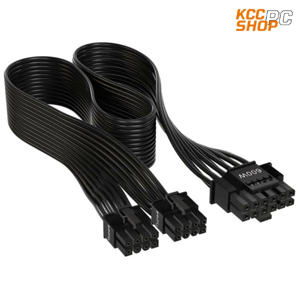 Dây cáp nguồn corsair 600W PCLE5.0 12VHPWR type 4 (màu đen/CP-8920284)