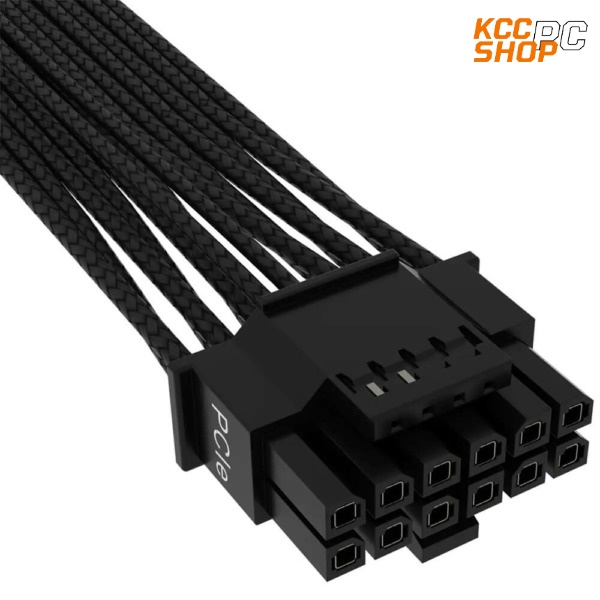 Dây cáp nguồn Corsair Premium Individually Sleeved 12+4Pin PCLE Gen 5 12VHPWR 600W type 4 (màu đen/CP-8920331)