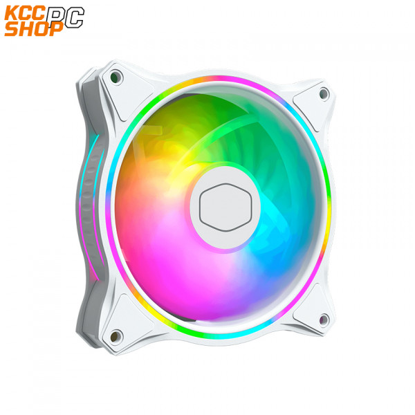 Quạt tản nhiệt Cooler Master MASTERFAN MF120 HALO White Edition kit 3 fan