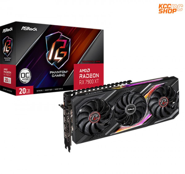 VGA ASROCK AMD Radeon RX 7900 XT Phantom Gaming 20GB OC