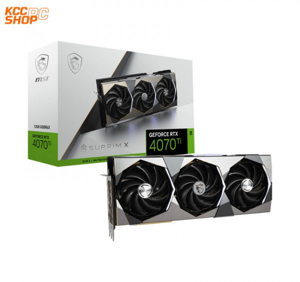VGA MSI GeForce RTX 4070 Ti SUPRIM X 12G
