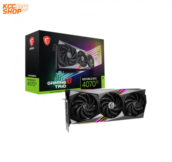 VGA MSI GeForce RTX 4070 Ti GAMING X TRIO 12G