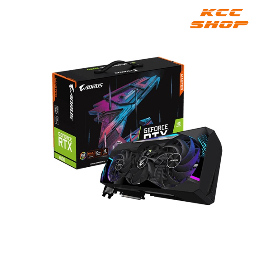 VGA GIGABYTE AORUS GeForce RTX 3090 MASTER 24G (GV-N3090AORUS M-24GD)