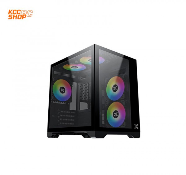 Vỏ case XIGMATEK AQUA M (EN40061) - PREMIUM GAMING M-ATX- Black
