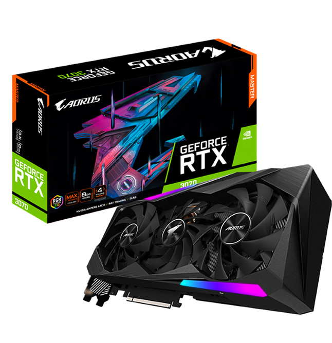 VGA GIGABYTE AORUS GeForce RTX 3070 Ti MASTER 8G (GV-N307TAORUS M-8GD)