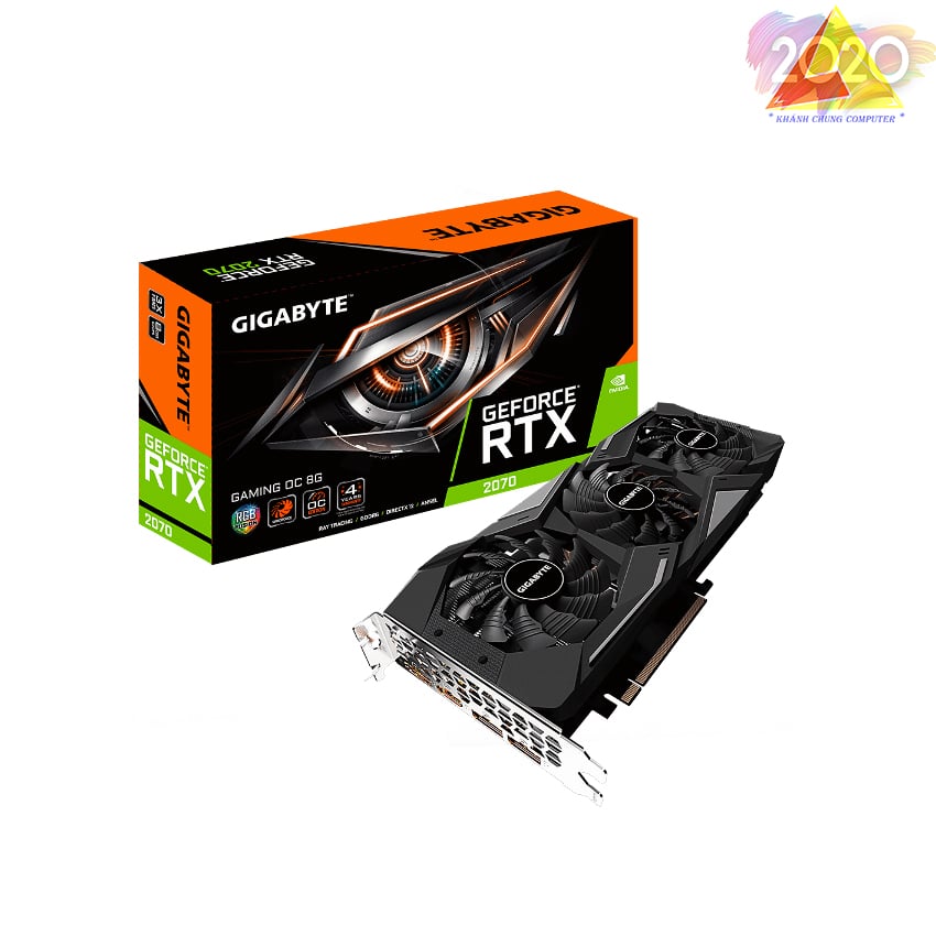 Vga Card Gigabyte RTX 2070 GAMING OC-8GC