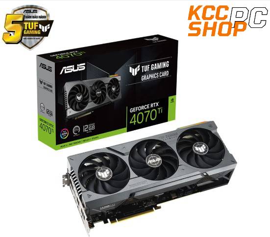 VGA ASUS TUF Gaming GeForce RTX 4070 Ti 12GB GDDR6X