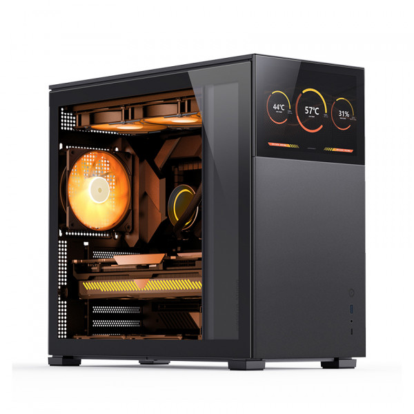 Vỏ case Jonsbo D41 STD SC Black ( Mid Tower/Màu Đen)