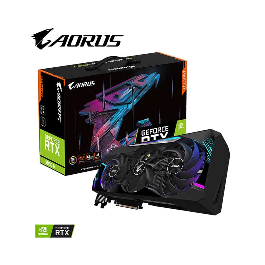 Card màn hình Gigabyte RTX 3080 Ti MASTER 12G ( GV-N308TAORUS M -12GD )