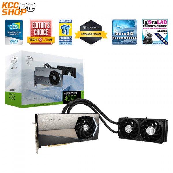 VGA MSI GeForce RTX 4090 SUPRIM LIQUID X 24G