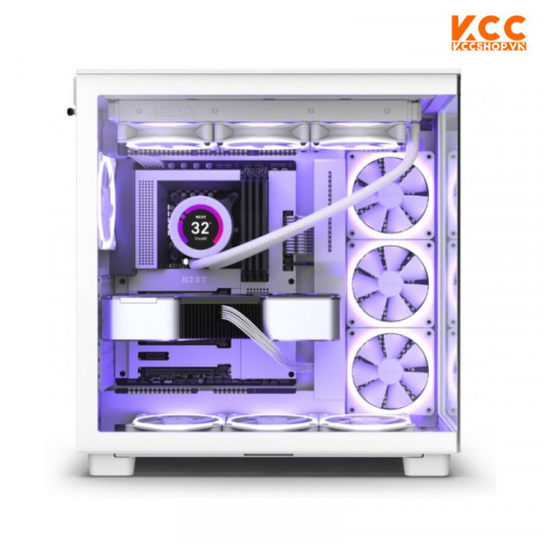 Case NZXT H9 Flow White (CM-H91FW-01)