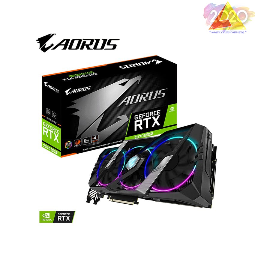 Card màn hình GIGABYTE RTX 2070 Super AORUS-8G