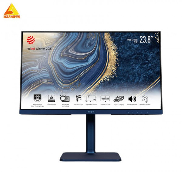 Màn hình MSI Modern MD241P Ultramarine (23.8 inch / FHD / IPS / 75Hz)