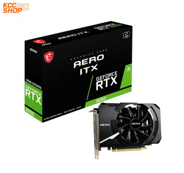 VGA MSI Geforce RTX 3050 AERO ITX 8G