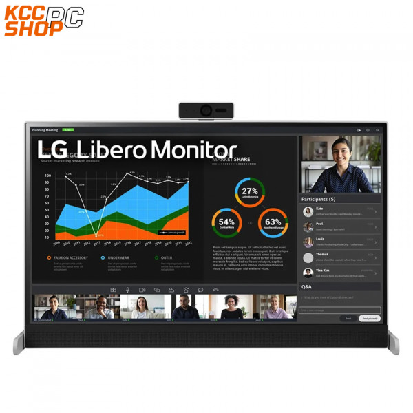 Màn hình máy tính LG Libero 27BQ70QC-S.ATV 27 inch 2K IPS 60Hz