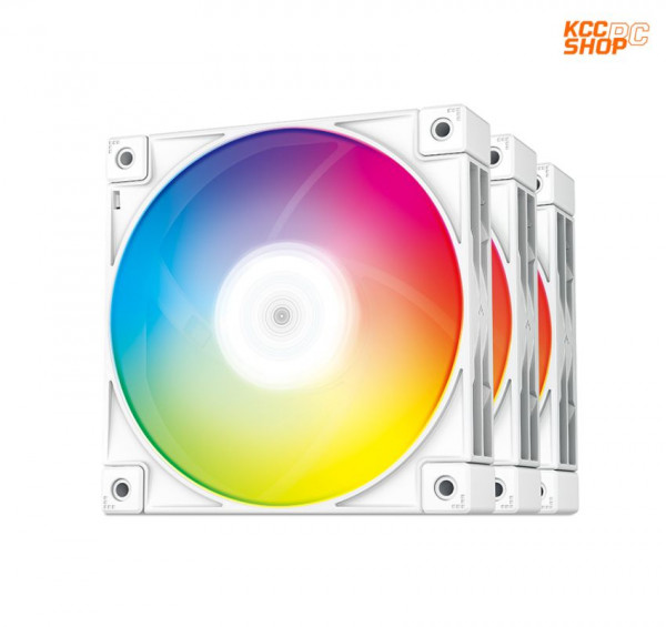 Quạt tản nhiệt Deepcool FC120 WHITE-3 IN 1 (Fan LED)
