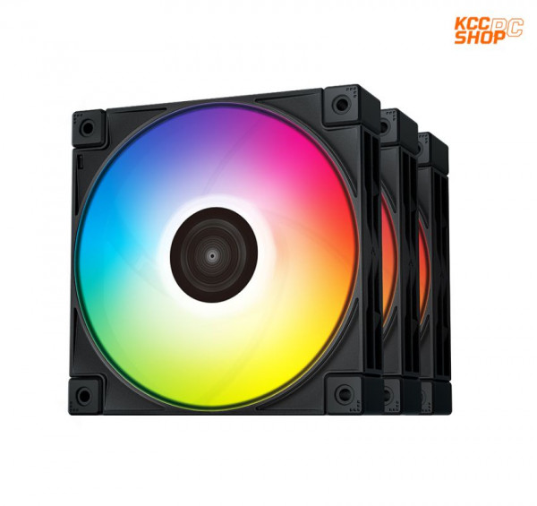 Quạt tản nhiệt Deepcool FC120 Black-3 IN 1 (Fan LED)
