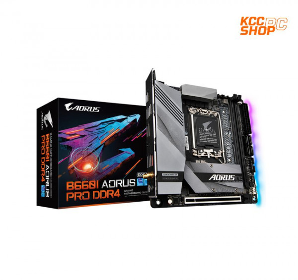 Mainboard GIGABYTE B660I AORUS PRO DDR4 (Intel B660 / LGA 1700 / 64 GB DDR4 / Mini-ITX)