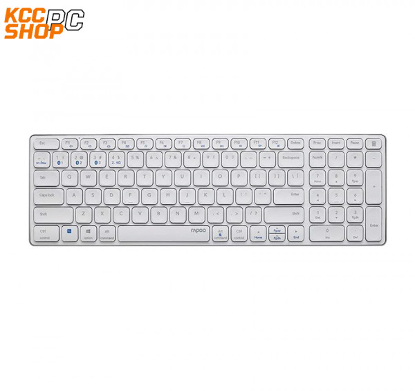 Bàn phím không dây Rapoo E9350G (USB-Wireless, Không dây)
