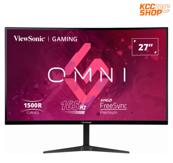 Màn hình Viewsonic VX2718-PC-MHD (27inch/FHD/VA/165Hz/1ms/250nits/HDMI+DP+Audio/Cong)
