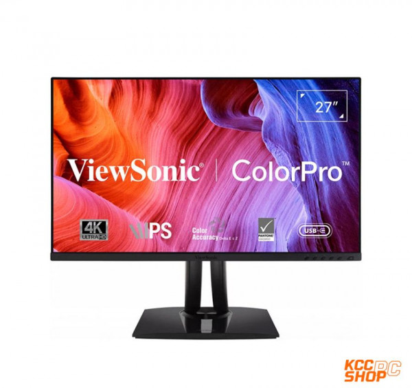 Màn hình Viewsonic VP2756-4K (27inch/UHD/IPS/60Hz/5ms/350nits/HDMI+DP+mDP/Loa)