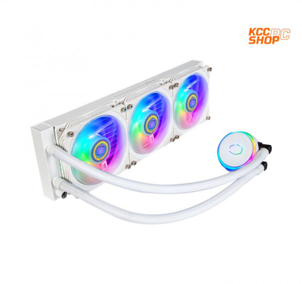 Tản nhiệt nước Cooler Master MASTERLIQUID PL360 FLUX White (màu trắng)