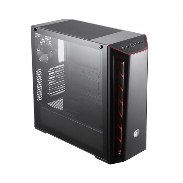 Vỏ Case Cooler Master MasterBox MB520 TG Red Trim (Mid Tower/Màu Đen)