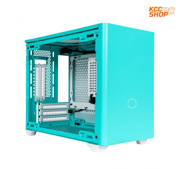 Vỏ case Cooler Master MasterBox NR200P Cyan (Mini ITX Tower/Màu Xanh)