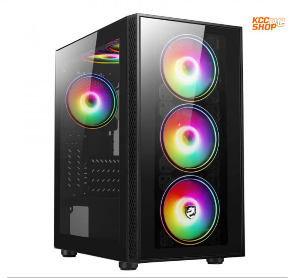 Vỏ case Vitra Themis N01 Black Glass (M-ATX / ITX/ Màu Đen)