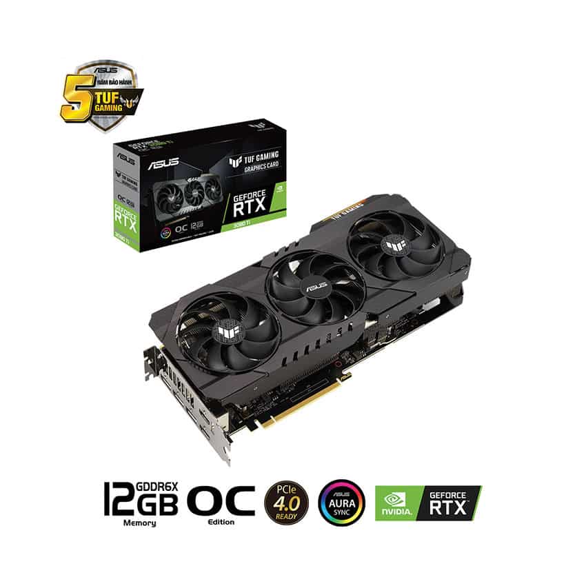 Card màn hình Asus TUF RTX 3080 Ti-12G-GAMING
