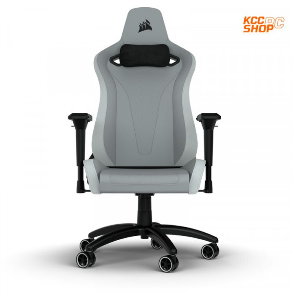 Ghế Corsair TC200 Leatherette Light Grey/White (CF-9010045-WW)