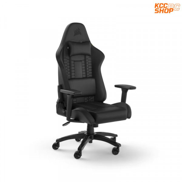Ghế Corsair TC100 RELAXED - Leatherette, Black/Black (CF-9010050-WW)