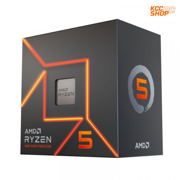 CPU AMD Ryzen 5 7600 (3.8 GHz Upto 5.1GHz / 38MB / 6 Cores, 12 Threads / 65W / Socket AM5)