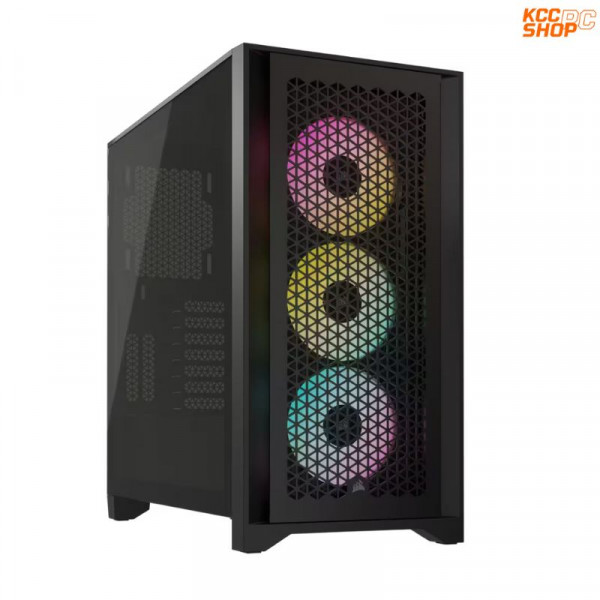 Vỏ máy tính Corsair iCUE 4000D RGB Airflow Black (CC-9011240-WW)