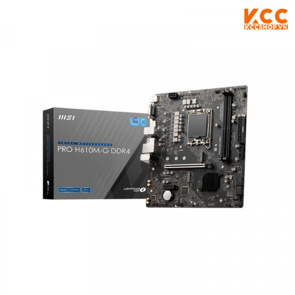 Mainboard MSI PRO H610M-G DDR4 (Intel H610, LGA 1700, M-ATX, 64 GB)