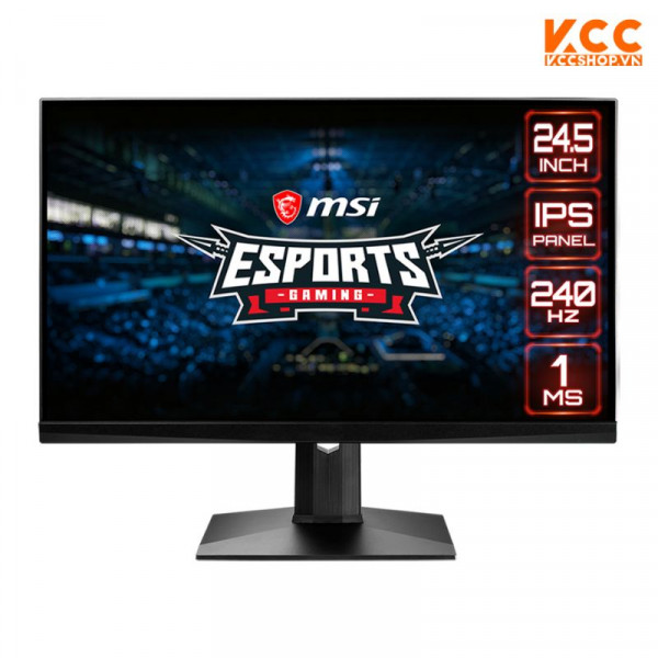 Màn hình MSI Optix MAG251RX (24.5inch/FHD/IPS/240Hz/1ms/400nits/HDMI+DP+USBC/GSync)