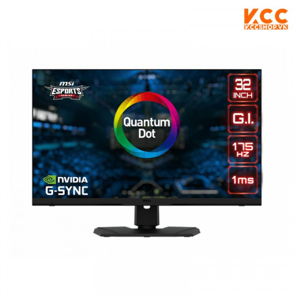 Màn hình MSI Optix MPG321QRF-QD (31.9 inch/WQHD/Rapid IPS/175Hz/1ms/400 nits/)