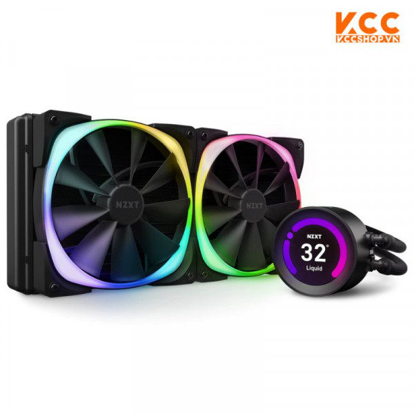 Tản nhiệt nước NZXT Kraken Z63 RGB Black - 280mm (RL-KRZ63-R1)