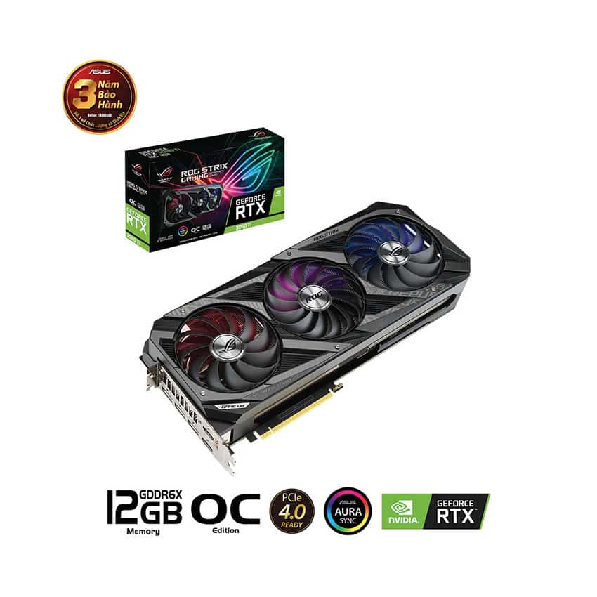 Card màn hình Asus ROG STRIX-RTX 3080 Ti-12G-GAMING