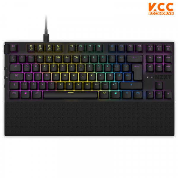 Bàn phím NZXT TKL US EN ANSI Black/Red (KB-1TKUS-BR)