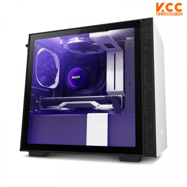 Vỏ case NZXT H210i White (CA-H210I-W1) (Mini ITX/Màu Trắng)