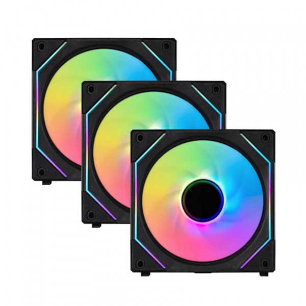Fan Case LIAN-LI UNI Fan SL INFINITY 120 Triple Black