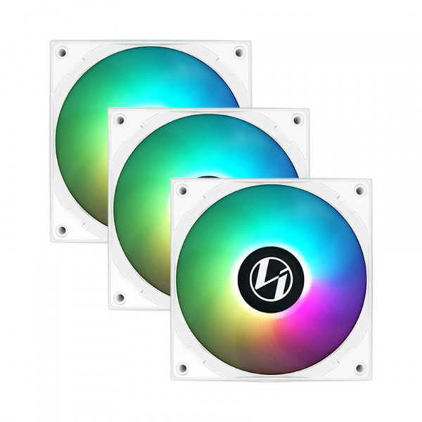 Fan Case LIAN-LI  ST120 Triple White ARGB 3 in1