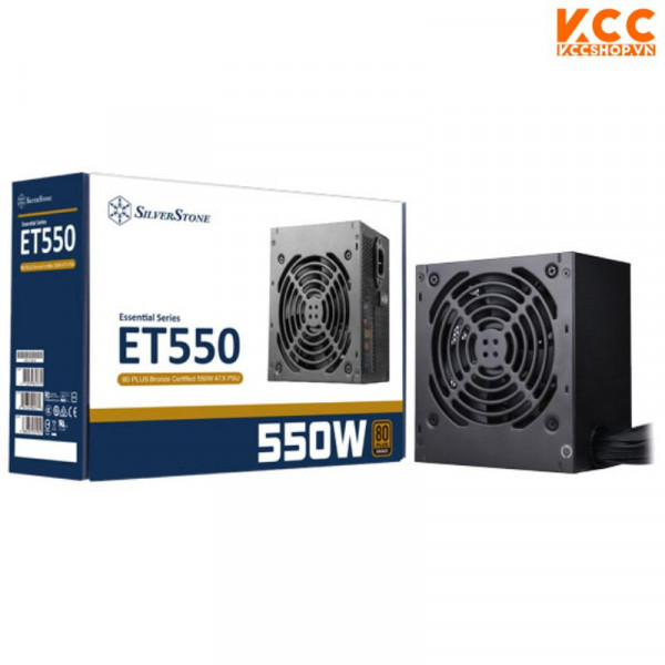 Nguồn SilverStone ET550-B 550W 80 PLUS Bronze (SST-ET550-B)