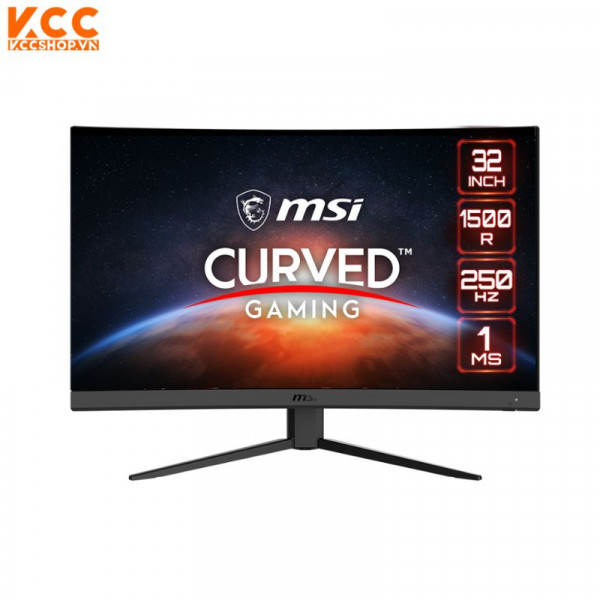 Màn Hình Gaming MSI Optix G32C4X 250Hz (32 inch, FHD, 250Hz, VA, 1ms)