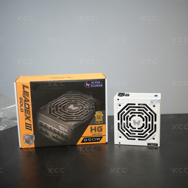 Nguồn Super Flower Leadex III Gold 850W White 80 Plus Gold SF-850F14HG(WH)