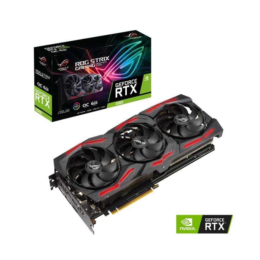 Card màn hình Asus ROG STRIX RTX 2060 – O6G EVO GAMING V2