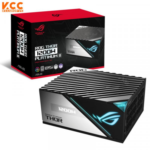 Nguồn ASUS Rog Thor 1200P2 - 80 Plus Platinum - Full Modular (1200W)