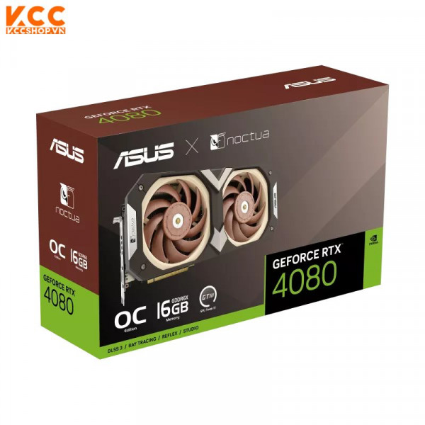 VGA ASUS GeForce RTX 4080 16GB GDDR6X Noctua OC Edition
