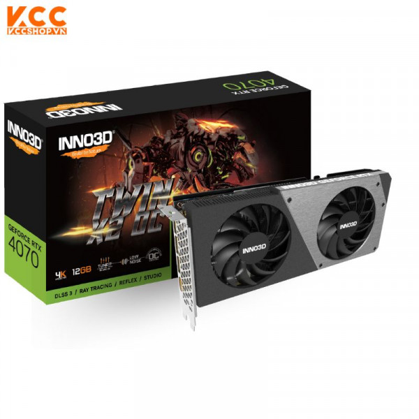 VGA INNO3D RTX 4070 TWIN X2 OC 12GB GDDR6X